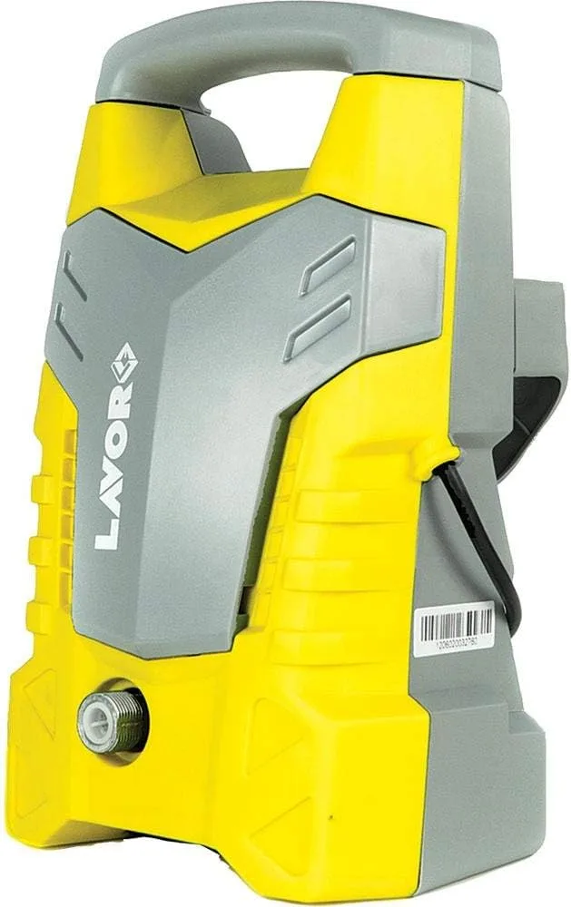 Lavadora de alta pressão em uso