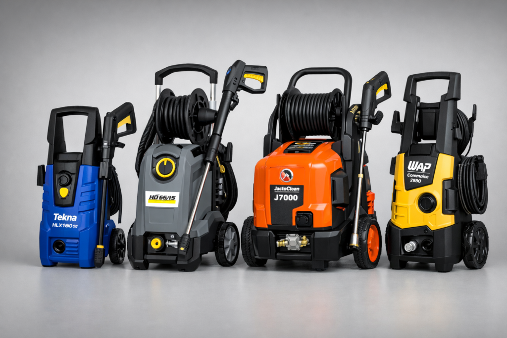 Lavadora de Alta Pressão Profissional 2026: 7 Modelos Potentes Para Uso Intenso