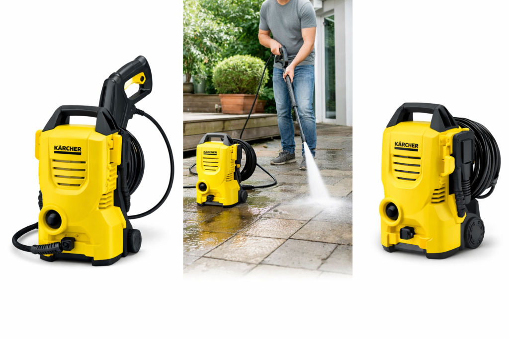 lavadora de alta pressão Karcher K2 Compact para casa