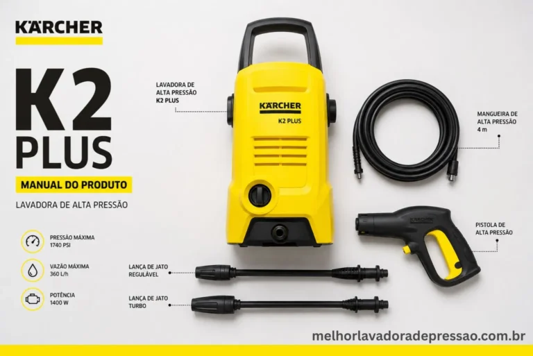 Manual Completo da Karcher K2 Plus