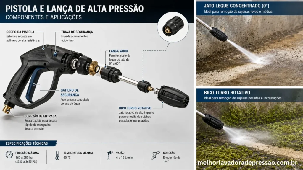 Curso de Lavadora de Alta Pressão - Como usar os bicos e acessórios
